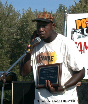 (Syracuse, NY) April 4--WE REMEMBER THE PRIDEFUL PUBLISHER--Entrepreneur, publisher, and former Syracuse University basketball player Edwin Moss (pictured) passed away this weekend. Moss is credited with reviving the concept of the community newspaper in the city when he published the Pride of Syracuse, starting in the mid-1990s. He stayed true to his mission to cover topics and stories that were under-reported by the mainstream press. A few of his well-known Syracuse projects included a networking event for business professionals, a spelling bee, as well as a community resource guide. Moss was also publisher of the Pride of Durham Newspaper and a 1981 draft pick of the Dallas Mavericks.