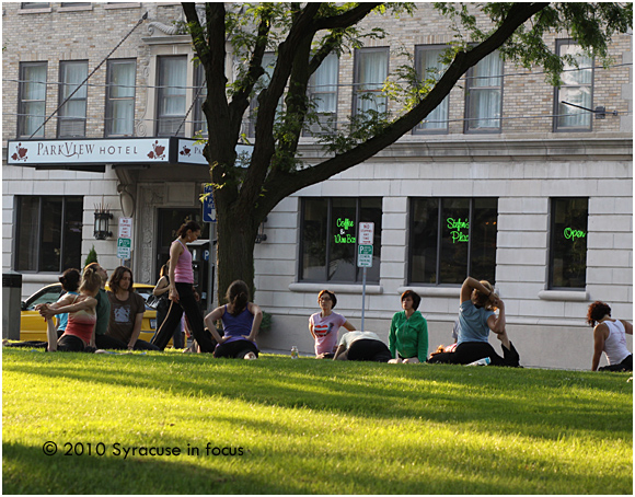 Outdoor Yoga, Forman Park