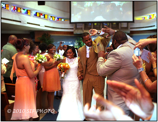 Jasmyne and Julius Walker, Just Married