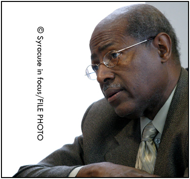 Dr. Ron Walters, speaking at Syracuse University in 2007