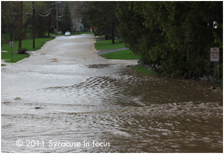 Flooding--Dewitt, NY