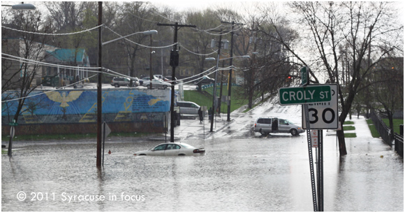 Flash Flooding after storm