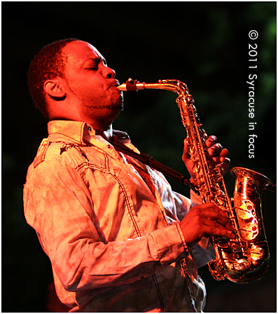 Smooth Jazz star and Syracuse-native Jackiem Joyner on the  Main Stage at the Northeast Jazz & Wine Festival