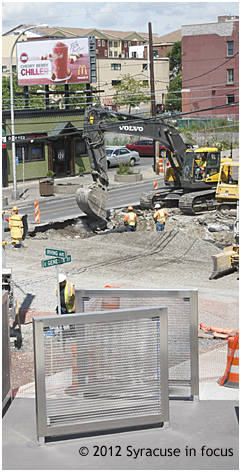 The Big Dig: East Genesee Street and Irving Avenue