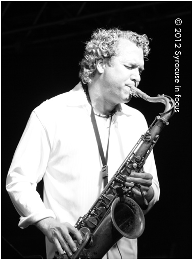 Andrew Neu plays Grover at the NE Jazz & Wine Fest in Syracuse