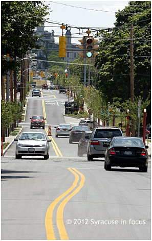 Connective Corridor (University Avenue 2.0) looking south