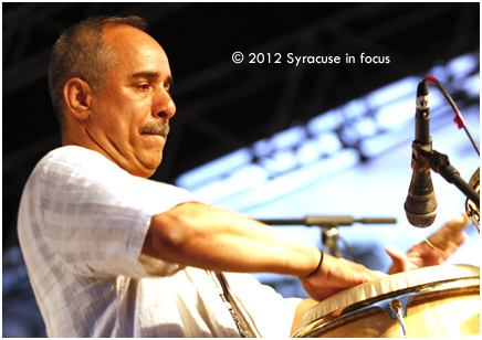 Hector Maldanado, percussion for Urban Coalition