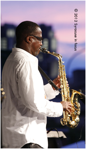 Richard Randolph, saxophonist for Urban Coalition