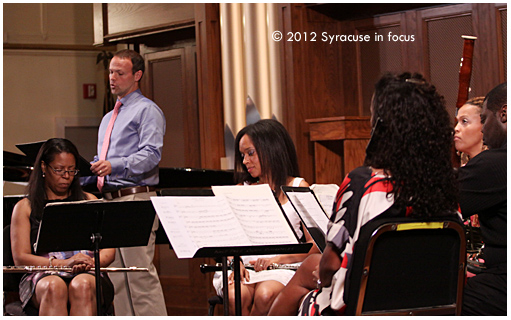 Tony Cook, baritone, performs "Dixie"