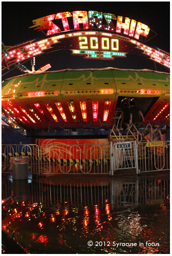 Starship 2000 at the New York State Fair after a downpour