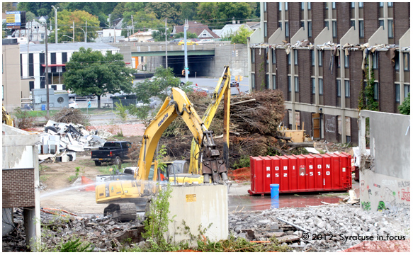 Midtown Rise of the Machines: Opening the former Kennedy Square Property to Erie Boulevard and Northside.