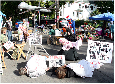 Drone Protestors