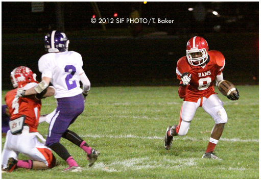 JD's Taumeras Howard returns a punt.