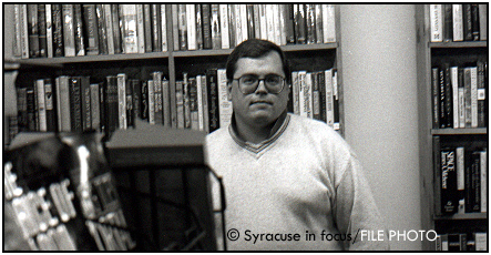 Jim Roberts, bookseller at Books End (Eastwood)