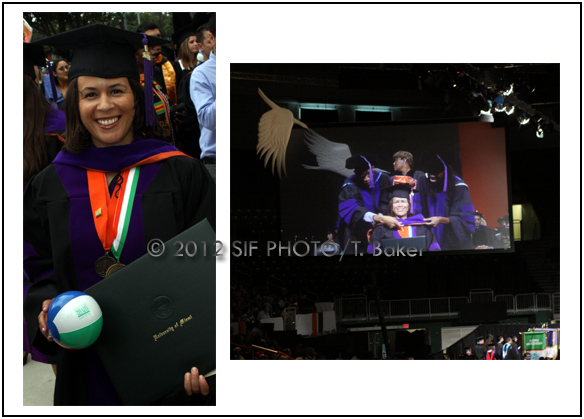 Odetta Norton, a SIF Advisory Board Member, graduated from University of Miami Law School this week.