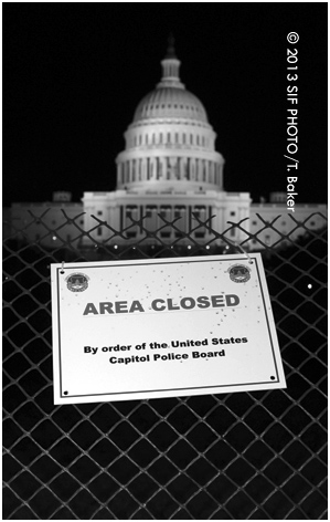 Hours before the Inauguration