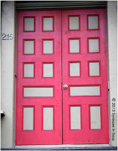 Doorway: 215 Green Street