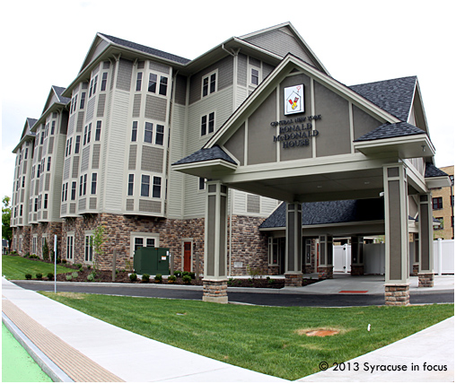 The Ronald McDonald House (from University Avenue)