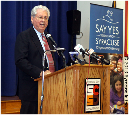 George Weiss, Founder, Say Yes to Education, Inc.