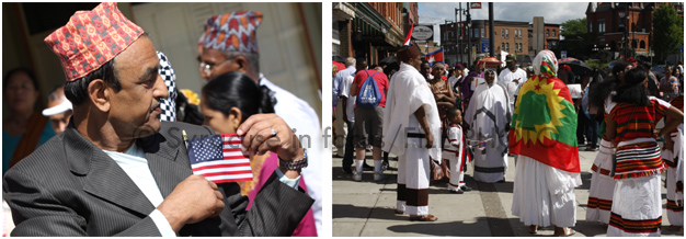 The North Salina Street Corridor is a destination for immigrants coming to Syracuse.