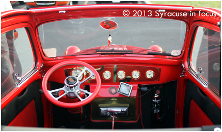 Convertible Fiat Interior