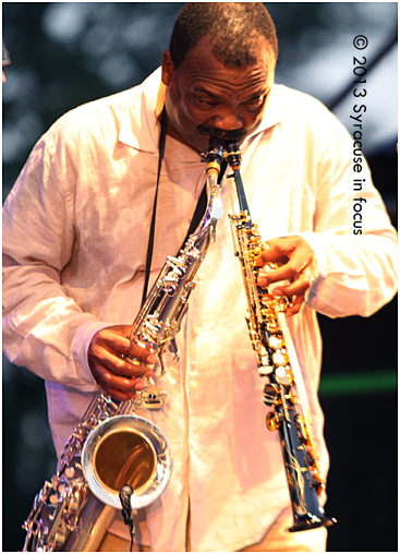 Ronnie Laws goes double barrel in a short tribute to Grover Washington, Jr.