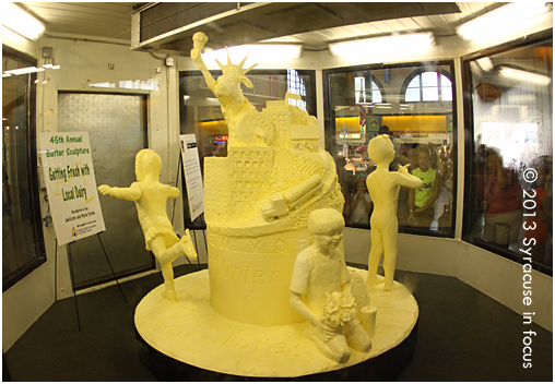 Butter Sculpture: Dairy Building