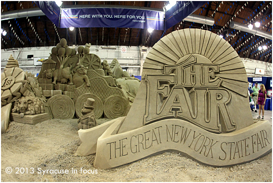 Sand Sculpture: Center of Progress Building