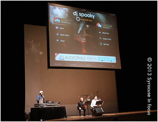 The Future of the Mix: DJ Spooky with members of the Central New York Jazz Orchestra