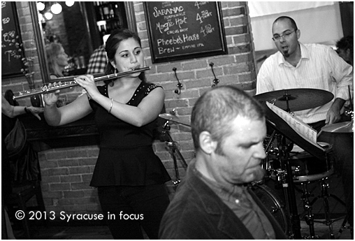 Stephanie Mata (flutist) along with Dekaney and Nanni, Live at Phoebe's.