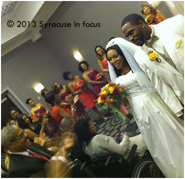 Mr. and Mrs. Roy Brown (Rashida Shabazz): Just Married