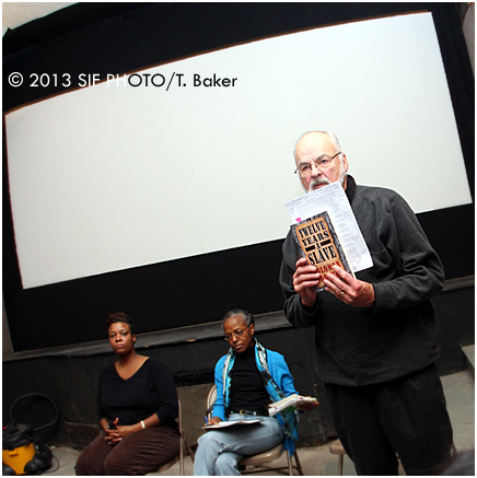 Drs. Kishi Animishaun Ducre, Joan Bryant and Milt Sernett were panelists for the 12 Years A Slave screening/talk back event on Sunday evening.