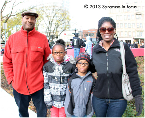 Parks & Rec Commissioner Bey Muhammad came out with his family to enjoy the festivities.