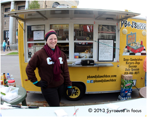 PB&J's Lunchbox to Midtown for the day (they are usually in Armory Square) for today's festival.