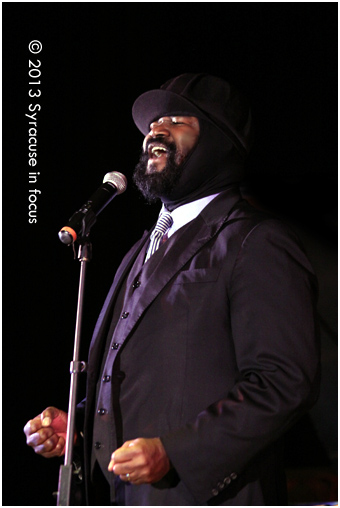 Gregory Porter returned to Syracuse last week.