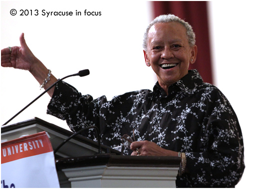 Featured speaker for the event: Poet and educator Nikki Giovanni