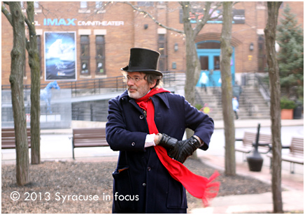 Scott Peal as Abe Walton in Armory Square