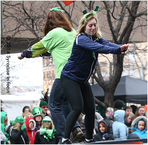 Party All The Time: Metro Fitness Float, St. Patrick's Day Parade