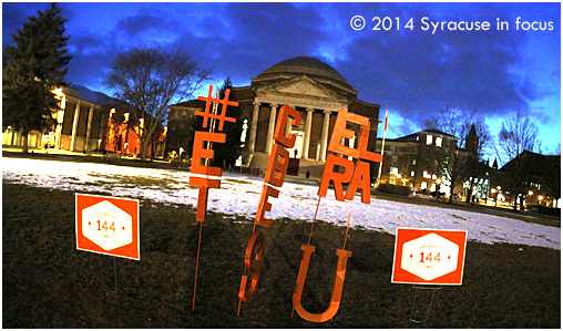 Main Campus, Syracuse University (144th Birthday Celebration)