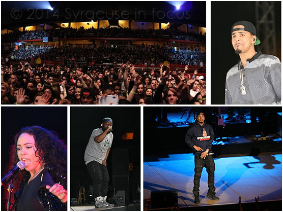 J. Cole, Elle Varner and Bas rocked the Dome on Friday night.