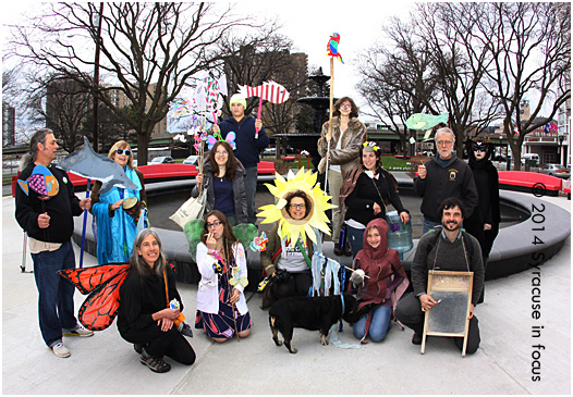 Earth Day Parade prep, Forman Park