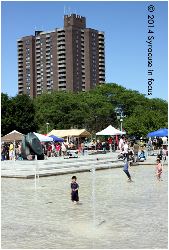 Everson Plaza Looking east