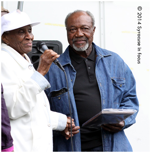 Former boxer Hal TNT Carroll, who came to Syracuse as a 16 year-old from Greenwood, SC and owner of Hal's Auto Body, received the Rosemary Award Syracuse's Juneteenth Celebration over the weekend. Former boxer Hal TNT Carroll, who came to Syracuse as a 16 year-old from Greenwood, SC and owner of Hal's Auto Body, received the Rosemary Award Syracuse's Juneteenth Celebration over the weekend.