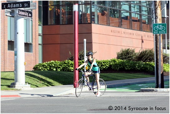 Bike Lane, University Avenue