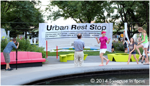 Urban Rest Stop: Public Art Installation