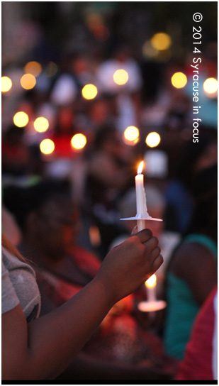 Power 620's Kenny Dees read a roll call list at the 12th Annual Mothers Against Gun Violence Candlelight Vigil and it included names of people who have appeared on this blog, from Luther Edwards and Pleamon Fletcher to Kihary Blue. 