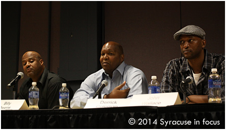 Billy Owens, Derrick Coleman and John Wallace