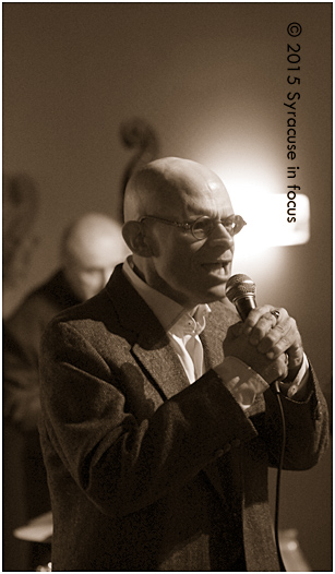 Scott Dennis sang for Jazz @ Sitrus on Friday night.