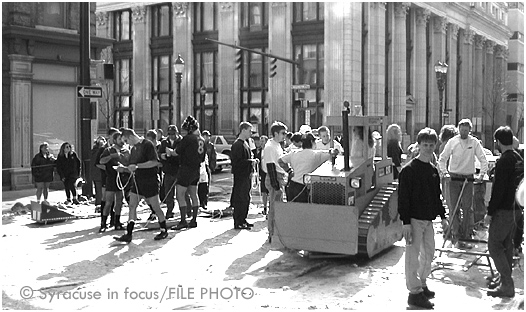 Start Line, Winterfest 2K Human Sled Race