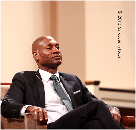 This week NYT columnist Charles Blow appeared at the University Lecture Series and was a guest at the 50th Anniversary of the Thursday Morning Roundtable.